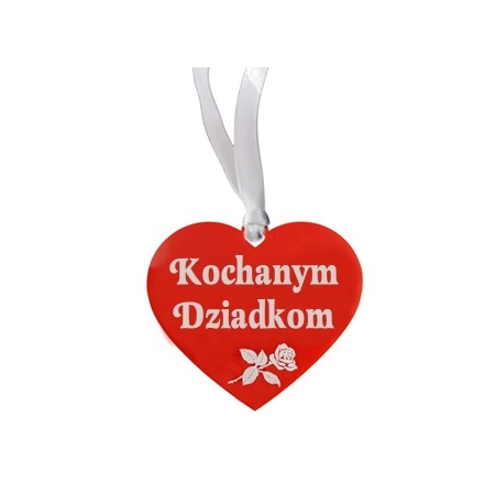 zawieszka na znicz z napisem grawerowanym Kochanym Dziadkom