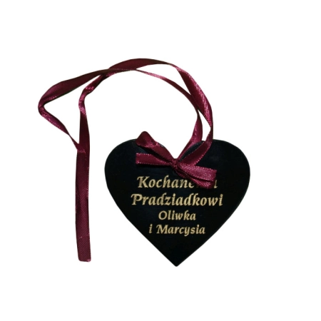zawieszka na znicz z dowolnym napisem napisem NOWY PRODUKT