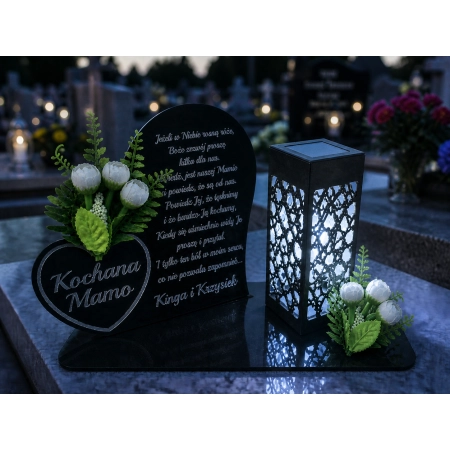 Podstawka-pod-znicz-Kochana-Mamo-statuetka-serce-XXL-30cm-lampion-solarny-na-Dzień-Mamy-3