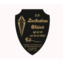 tablica nagrobna na cmentarz 25cm