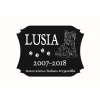 nagrobek dla zwierząt - tablica dla psa + zdjęcie