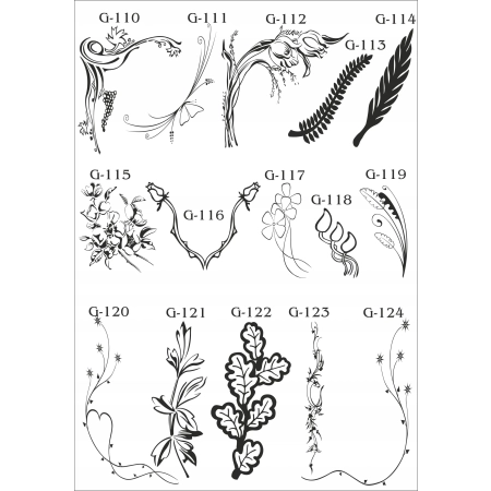 LAMPION METALOWY z kwiatami + DOWONY grawer