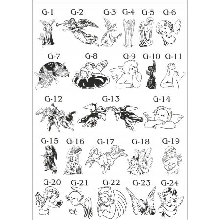 Tabliczka nagrobna na krzyż 25×18 cm - czarna, akrylowa, grawerowana