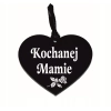 zawieszka na znicz z grawerem KOCHANEJ MAMIE