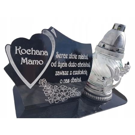 podstawka na znicz GRAWER, DZIEŃ MAMY, 25cm