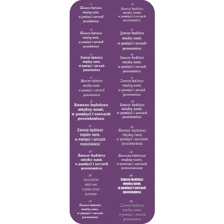 statuetka na znicz z dedykacją ANIOŁEK 3D! grawer