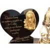 znicz statuetka z dedykacją Matka Boska 3D grawer
