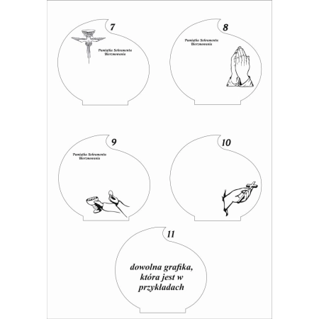 STATUETKA na BIERZMOWANIE pamiątka + TWÓJ GRAWER