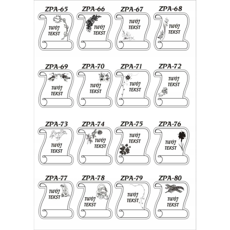 podstawka na znicz, znicze, nagrobek, TWÓJ GRAWER