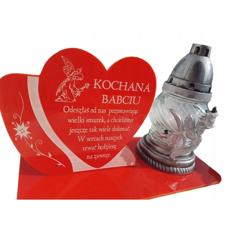 podstawka na znicz , statuetka DZIEŃ MAMY, 25cm