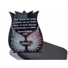 podstawka na znicz GRAWER, statuetka na grób, 25cm, znicz skrzydła anioła