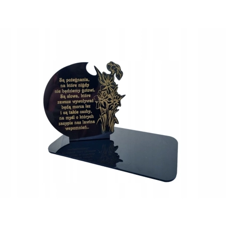 Podstawka pod znicz, statuetka na znicz XXL 30cm, Dzień Mamy, Dzień Taty