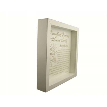 Pamiątka Pierwszej Komunii Świętej, GRAWER, prezent, DOWOLNY GRAWER