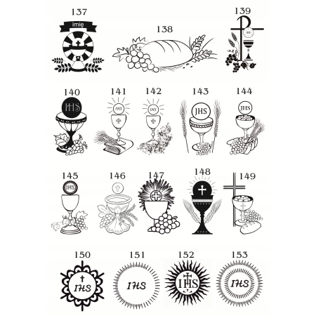 Pamiątka Pierwszej Komunii Świętej, GRAWER, prezent, DOWOLNY GRAWER