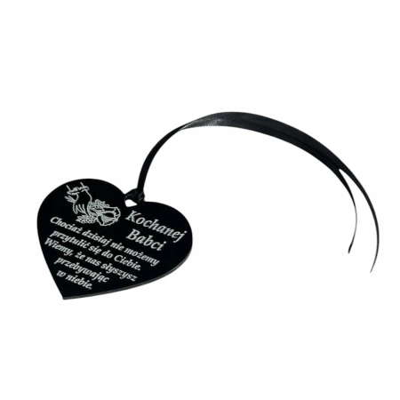 zawieszka na znicz z grawerem DUŻA , 200 WZORÓW, zawieszka znicz Dla Babci