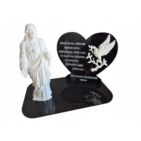 ZNICZ DLA TATY, Statuetka na znicz 3D, + grawer dowony, personalizacja