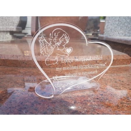 Podstawka pod znicze Ozdoba na nagrobek GRAWER