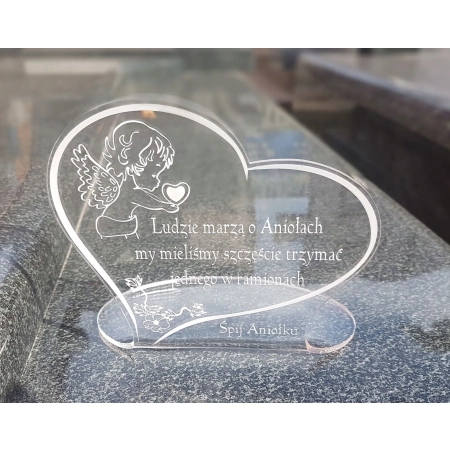 Podstawka pod znicze Ozdoba na nagrobek GRAWER