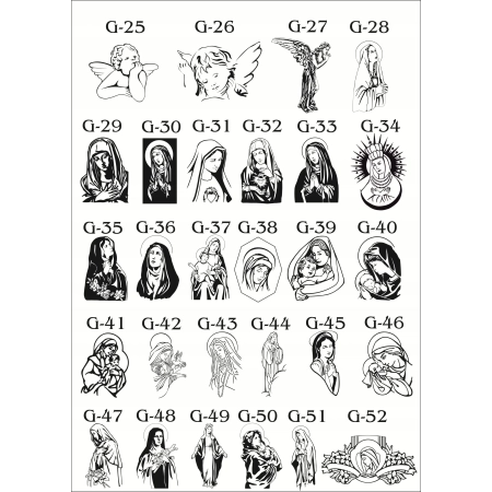 Podstawka pod znicze Ozdoba na nagrobek GRAWER